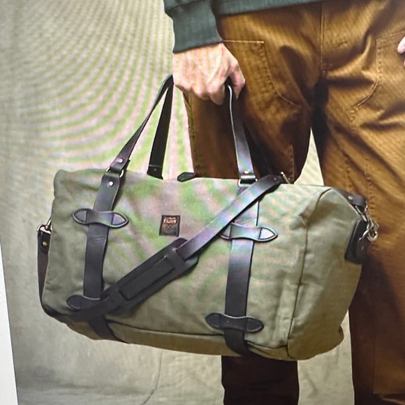 Filson Medium Rugged Twill Duffle Bag *limited color- Root - Picture 5 of 11